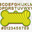 Chapa-ejemplo.png Pet Tag Pet Sign- Customizable (Includes instructions)