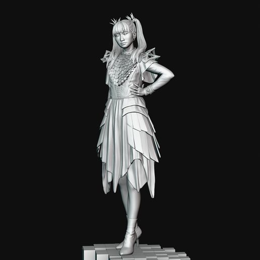 🧑‍🎨 Moa Kikuchi - BABYMETAL (V1)・ 3D File for 3D printing・Cults