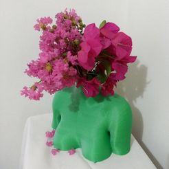florero-edit.jpg STL file woman breasts vase - woman breasts vase - woman bust vase・3D printable design to download