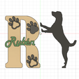 perrito-letras-frontal.png Personalized letters with dog figure