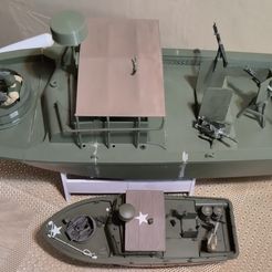 PBR MK2, piber RC boat working jets