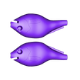 Lure_2_No_Lip.STL STL-Datei Topwater Fishing Lure kostenlos・Design zum 3D-Drucken zum herunterladen