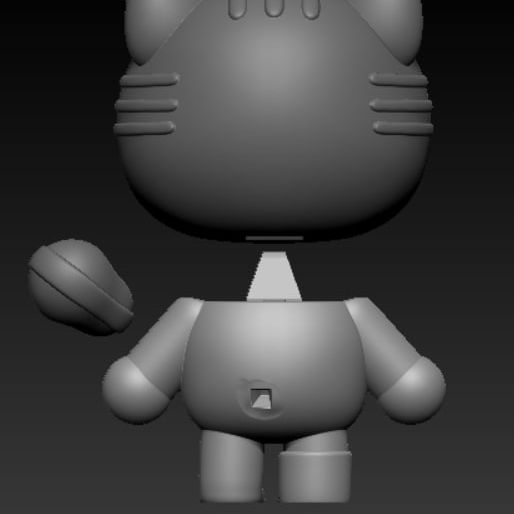 🐱 PPULBATU DA-GO-NYANG TXT・ STL File for 3D printing・Cults