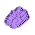 Zapatos.stl Moccasin cookie cutter (moccasin cookie cutter)