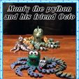IMG_20220117_033308.jpg Monty the Python ! / a friend of Octo ;)  Flexi ! Print in Place Model
