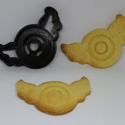 BARE-eangel-Cookie.jpg STL file BARE Angel Cookie Cutter・3D printing design to download, coreyounow