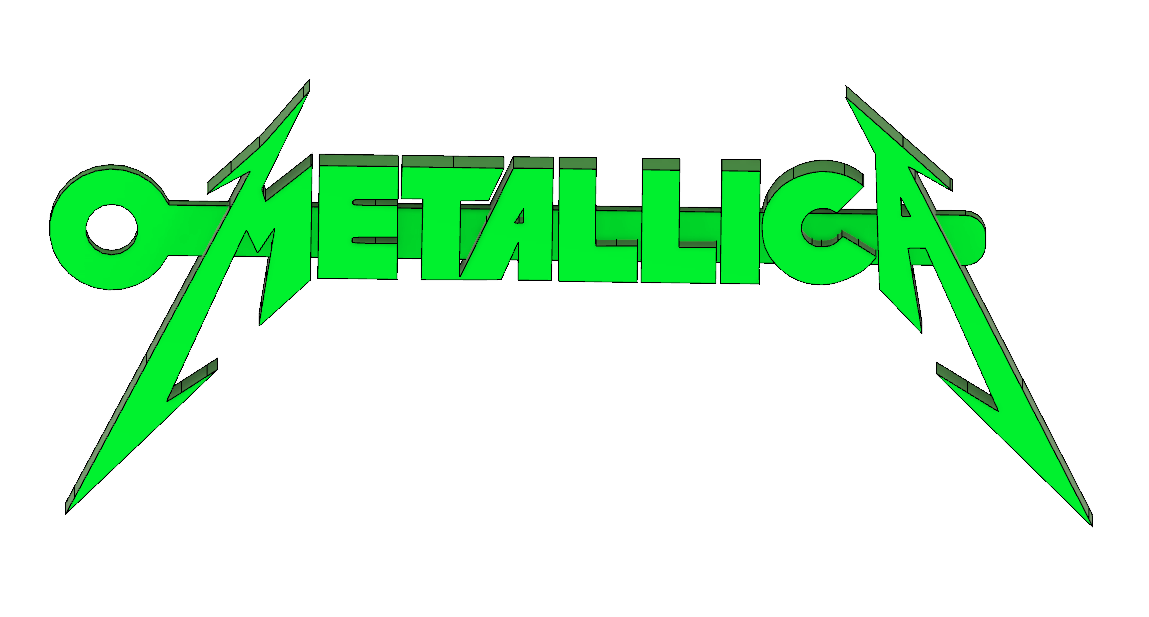 Screenshot_1.png Archivo STL gratis Llavero con el logo de Metallica・Diseño de impresora 3D para descargar, mcko