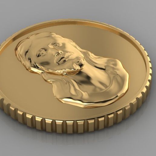 Coin of Christ 3D model
