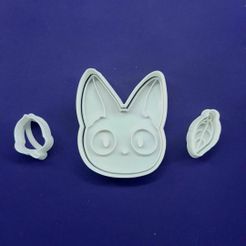 137251456_761223228135183_1773867317953206332_n.jpg Archivo STL Cortante Para Galletita de Jiji de Kiki's delivery service Cookie Cutter・Modelo de impresora 3D para descargar