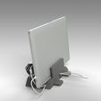 Untitled-5.jpg STL file Apple Device Charging Station for MacBook and iPad Pro・3D print design to download