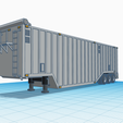 PB-1.png HO SCALE  1/87   48' POSSUM BELLY WOODCHIP TRAILER
