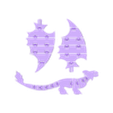Toothless_Flexi_All.stl Toothless Dragon Flexi