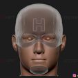 19.jpg Captain Hydra Helmet - Marvel Comics - High Quality Model 3D print model