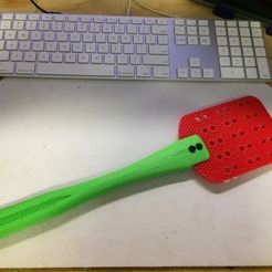 Swatter.jpeg Free STL file Fly Swatter・3D printer design to download