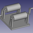 Cattura.png Label stand for rool and unroll labels, avvolgitore e svolgitore etichette