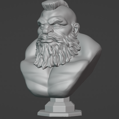 Zangief1.png Zangief Street Fighter Bust