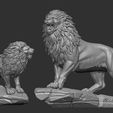 photo_5334873114695290078_w.jpg Growling Lion 3D print model
