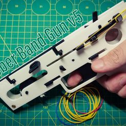thing.jpg Download free STL file rubber band gun v5.0 • 3D printing design, thexworld