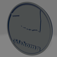 Oklahoma.png All the States of USA - Coasters Pack