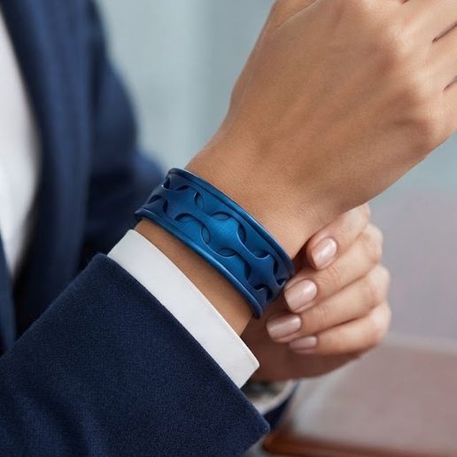 Bracelet STL – Modern Openwork Design, 65mm Inner Diameter, 30mm Wide, 3D Printable Jewelry