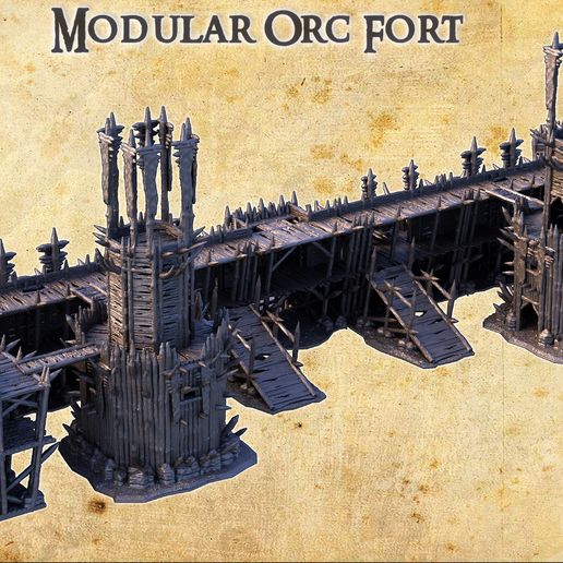 Modular-Orc-Fort-3-p.jpg Modular Orc Fort  28 mm Tabletop Terrain