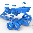 70.jpg Diecast Moteur avant dragster old school à 6 roues Version 2 Echelle 1:25