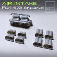 a1.jpg Air Intake manifold set for 572 ENGINE 1-24th