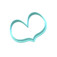 2.png Funky Heart Cookie Cutters | STL Files