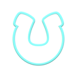 1.png Horseshoe Cookie Cutter | STL File