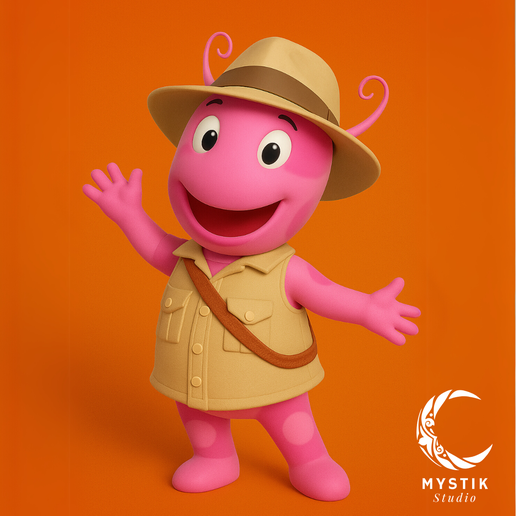 uniqua-exploradora.png Explorer Uniqua - Os Backyardigans