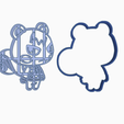 EQEWRQER.png STL file MARSHAL - COOKIE CUTTER / ANIMAL CROSSING・3D print object to download