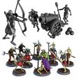 Gravekeeper-miniature-pack-from-Mystic-Pigeon-Gaming.jpg The Gravekeeper With Undead Minions and Cannon (Multiple models, weapon combos and poses)