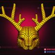 Squid_Game_deer_vip_mask_3d_print_model_06.jpg Squid Game Mask - Deer Vip Mask for Cosplay