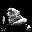 3.png Giant Leech Lump with Tech Option for miniature-agnostic grimdark wargames