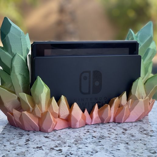 Station d'accueil Nintendo Switch Crystal Dock - Version classique et OLED