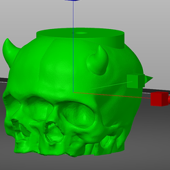 Screenshot-2022-11-24-180045.png Free STL file seeing double devil skull paracord bead・3D printer design to download, spacegringos