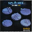 03-March-Sci-fi-Hex-MMF-04.jpg Sci-fi Hex - Bases & Toppers (Big Set)