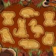 uvodka_australie.jpg Australian animals theme cookie cutter / stamp