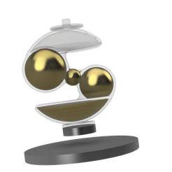 CLESSIDRA-SPAZIALE-v1.png Archivo STL clessidra spaziale rotativa magnetica・Diseño para descargar y imprimir en 3D