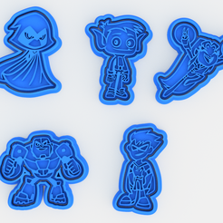 Screenshot_1.png Ensemble de 5 emporte-pièces pour biscuits Teen Titans