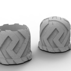 0.14.png Archivo 3MF TAZA GEOMÉTRICAS DISEÑO 11・Modelo para descargar e imprimir en 3D