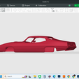 Screenshot-2503.png 1970 Ford Torino King Cobra scale detailed model, hollow shell body, clean no interior, rc, slot, drag, cars, resin, fdm, printable
