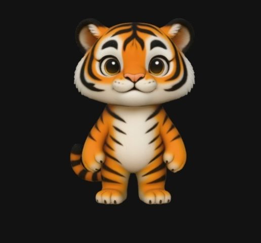 Rolling Chibi Tiger2
