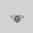 Abeja.png Bee Decoration - 2D Art