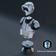 Scout-Trooper-Bust-Exploded.jpg Scout Trooper Bust - 3D Print Files