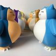 14324554_1086216421456373_4619803537151923231_o.jpg Free STL file Snorlax / Pokemon / Ronflex / 卡比獸 / カビゴン・3D printer design to download