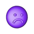 8.obj 3D EMOJI FACE ICONS -8