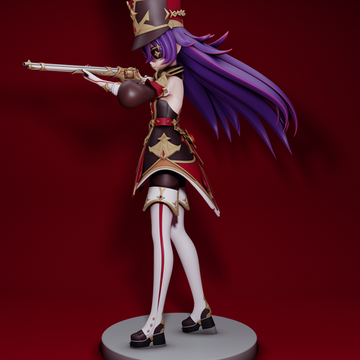 ♀️ Chevreuse | Genshin Impact・ 3D File for 3D printing・Cults