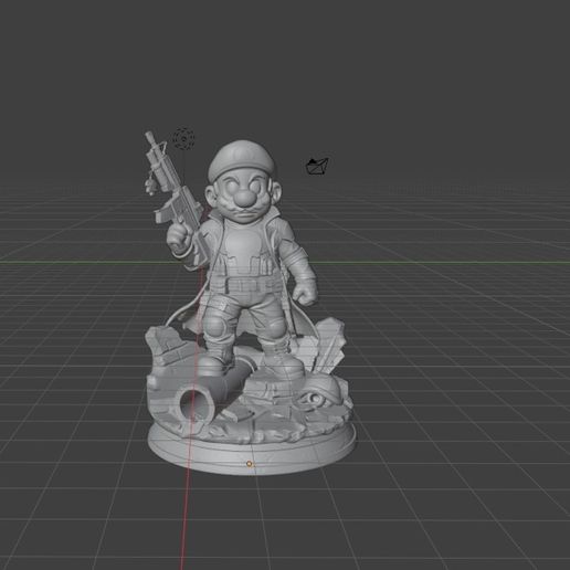 MARIO BROS X PUNISHER - 3D Printer File
