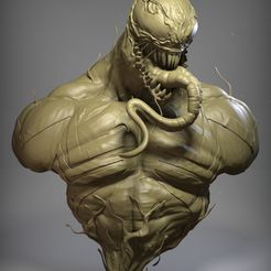 Venom_Render_Final.jpg STL file Venom・3D printer design to download